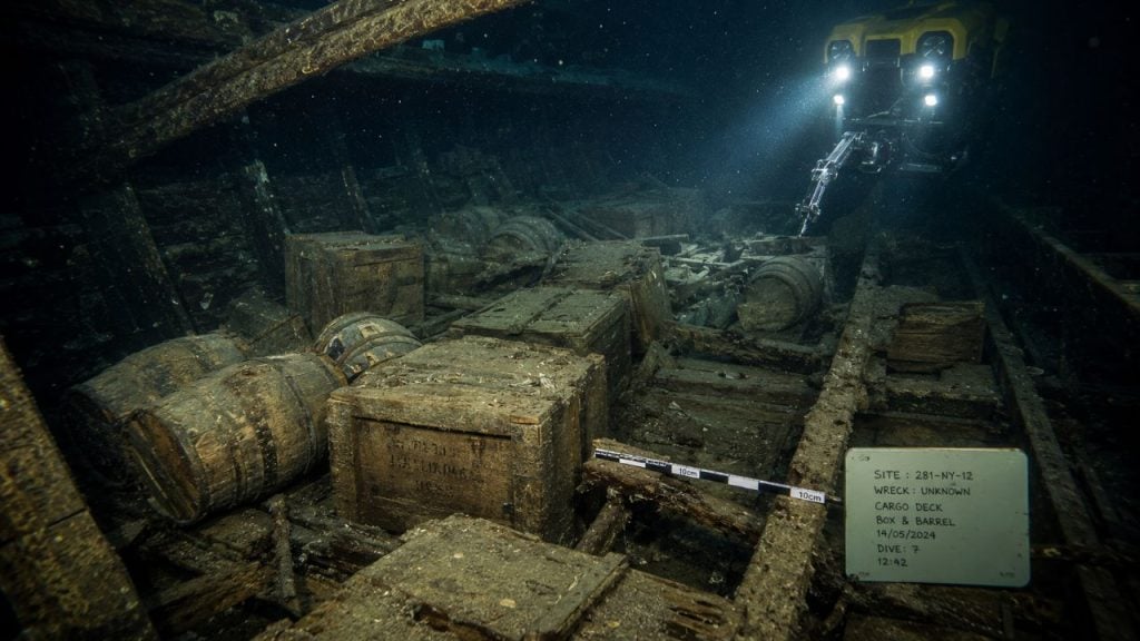Um relojoeiro encontrou no fundo do mar um navio perdido há quase 300 anos carregado com tesouros do século XVIII