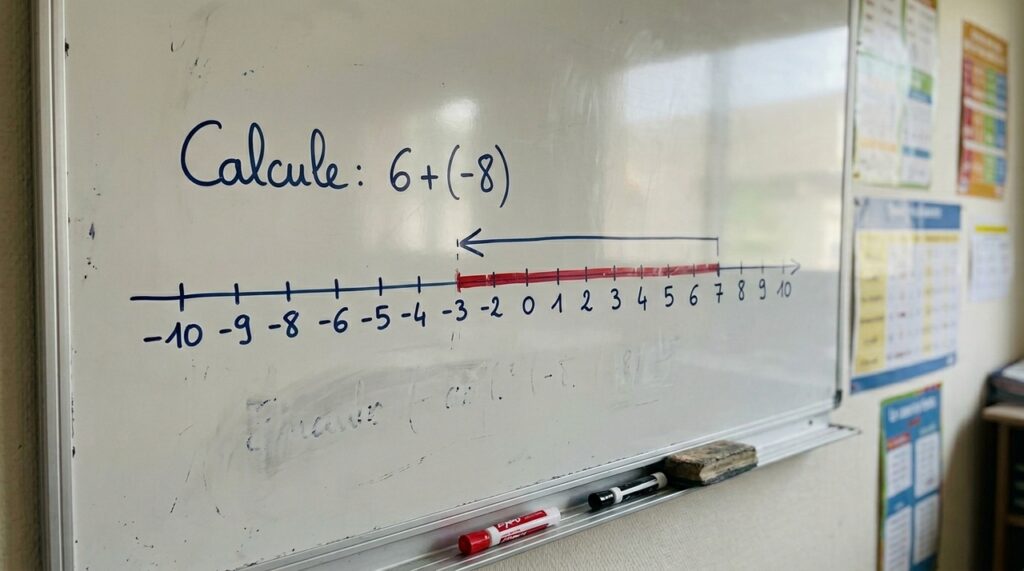Se eu somar -8 ao oposto de -6, qual será o resultado?