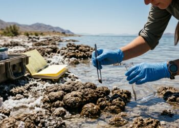 Criatura misteriosa encontrada no “lago da morte” dos EUA intriga cientistas