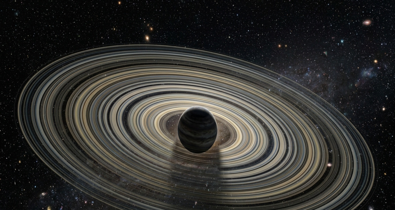NGC-XF40　スウェーデン オスカル2世　2クローナ 1904EB O “Saturno impossível”: o planeta com anéis 200 vezes maiores que