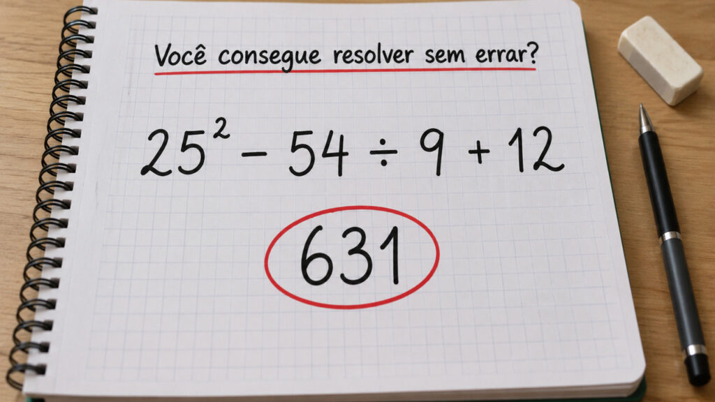 operações matemáticas