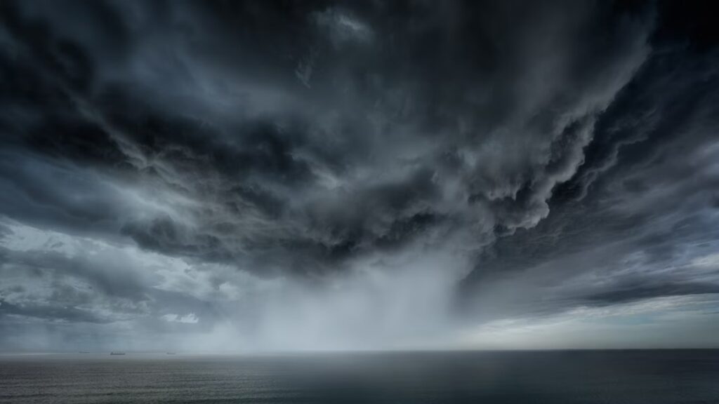 sinais de tempestade