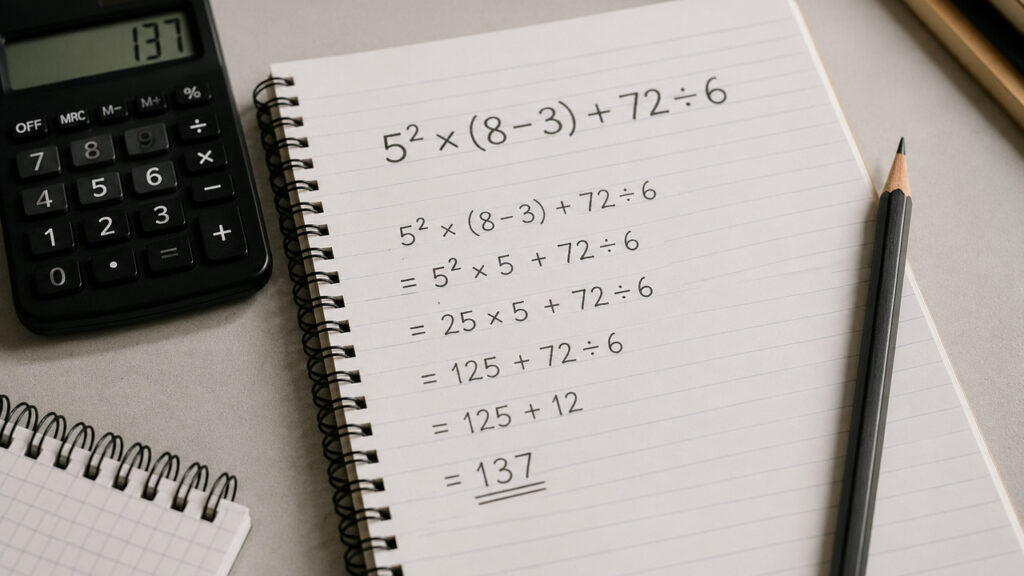 expressões matemáticas