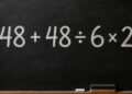 A equação 48 + 48 ÷ 6 × 2 virou uma mina de respostas erradas nas redes sociais