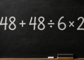 A equação 48 + 48 ÷ 6 × 2 virou uma mina de respostas erradas nas redes sociais