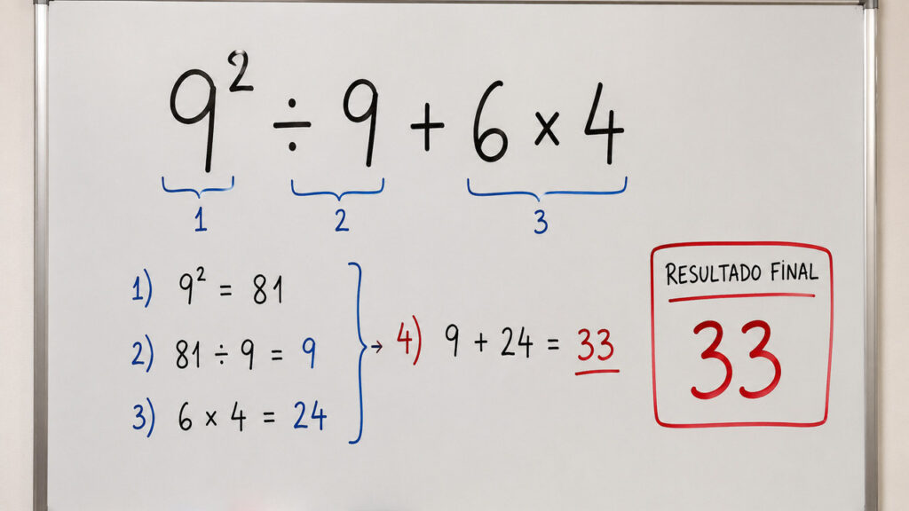 conta matemática