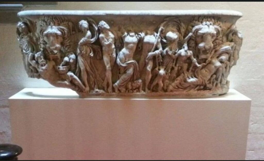 Uma relíquia romana de 1700 anos era usada como vaso de flores