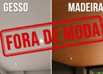 Nem gesso tradicional nem madeira: a alternativa moderna que está conquistando projetos de interiores e deixando tetos cada vez mais bonitos