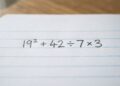 Você consegue resolver 19² + 42 ÷ 7 × 3 sem usar calculadora? A maioria tropeça na primeira tentativa