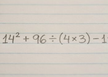 Esta expressão 14² + 96 ÷ (4 × 3) − 11 virou um verdadeiro teste de lógica e atenção; você consegue acertar?