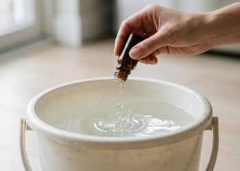 Nem mais detergente nem amaciante: o segredo para um chão perfumado está em apenas 2 gotas