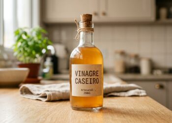 Como fazer vinagre caseiro simples e eficaz com um ingrediente que quase todo mundo joga fora