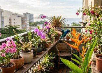 Estas espécies nativas podem transformar uma varanda comum em um verdadeiro refúgio para beija-flores