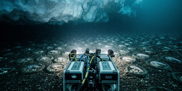 Após 48 horas de missão, robô encontra um dos maiores berçários naturais já descobertos nos oceanos com 60 milhões de ninhos