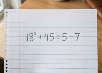 A matemática preparou uma armadilha perfeita. Você consegue resolver 18² + 45 ÷ 5 − 7?