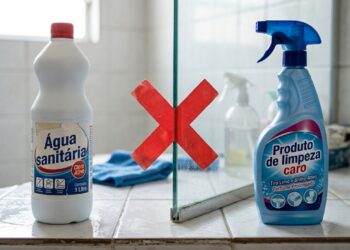 Nem água sanitária, nem produto caro: a misturinha com ingredientes naturais que está deixando o banheiro brilhando em poucos minutos