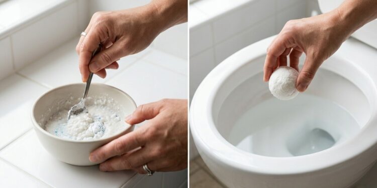 A bolinha perfumada que está mudando a rotina do banheiro: limpa, perfuma e custa quase nada para fazer