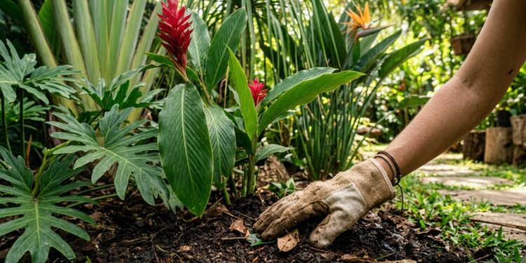 Efeito oásis no jardim: as 5 plantas que transformam qualquer quintal em um paraíso tropical exuberante