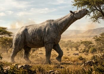 Conheça o maior mamífero terrestre que já existiu: ele era mais alto que uma girafa e pesava até 20 toneladas