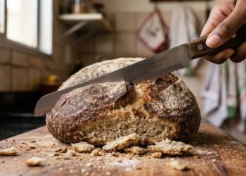 Sua faca de pão parou de cortar? Aprenda a técnica simples para recuperar o fio das serrilhas em casa em minutos