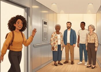 Um simples "bom dia" no elevador pode revelar traços importantes da personalidade, segundo a psicologia