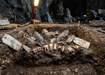 Uma caverna de 77 mil anos está revelando segredos capazes de transformar o que sabemos sobre a evolução humana
