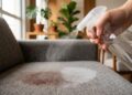O truque do vinagre com amaciante que deixa o sofá limpo, cheiroso e com aparência renovada sem gastar muito