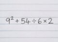 A equação 9² + 54 ÷ 6 × 2 parece fácil demais para dar errado, mas muita gente erra