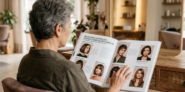Os cortes de cabelo dos anos 90 voltaram com uma proposta moderna e conquistam quem busca praticidade