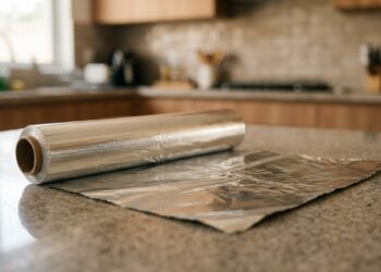 Afinal, qual é o lado certo do papel alumínio para assar? A resposta surpreende muita gente