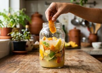 Colocar cascas de frutas de molho em suco de limão: entenda para que serve essa técnica usada na jardinagem