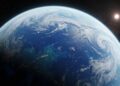 Cientistas identificam um possível mundo oceânico onde até 30% da massa pode ser composta por água