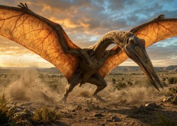 O último gigante dos céus: a criatura que voava acima dos dinossauros desapareceu no fim de uma era