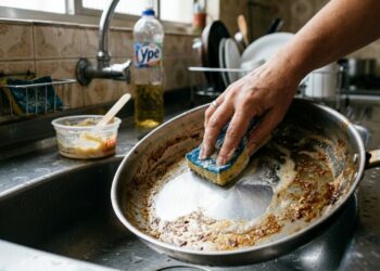 Como fazer uma pasta de limpeza que remove gordura difícil e deixa as panelas brilhando no primeiro uso