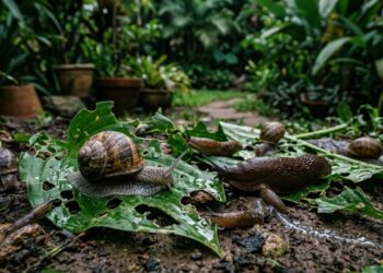 Lesmas e caramujos estão atacando suas plantas? Veja as medidas que ajudam a controlar o problema