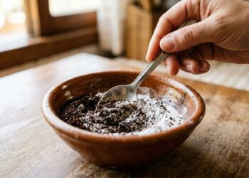 Borra de café + bicarbonato: o truque simples que pode resolver vários problemas dentro de casa e viralizou nas redes