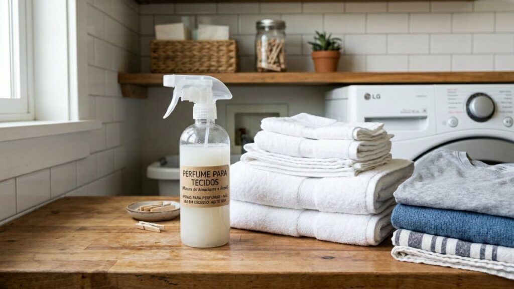 Misturar álcool e amaciante: o truque simples que pode deixar a casa perfumada por muito mais tempo