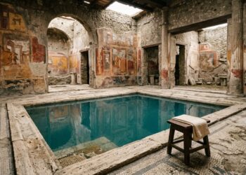 Arqueólogos encontram em Pompeia um spa privado de 2.000 anos