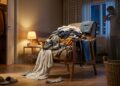A psicologia diz que pessoas que acumulam roupas na cadeira têm dificuldade em tomar decisões simples; não é nada sério, mas um reflexo diário de como lidamos com a ambiguidade quando o que não está completamente resolvido fica suspenso no limbo