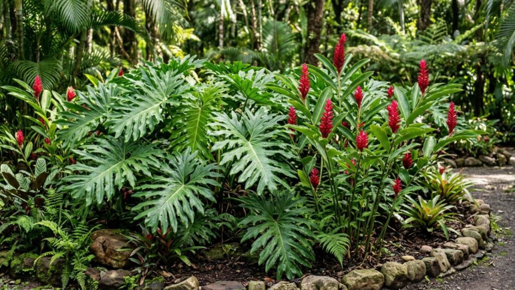 Como criar o efeito oásis no jardim