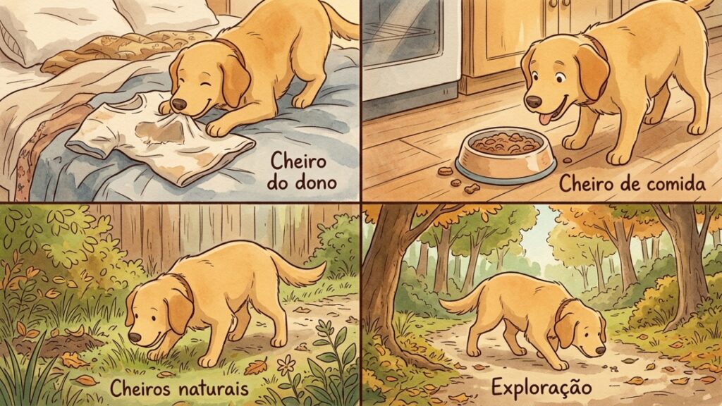 3 cheiros que os cachorros adoram
