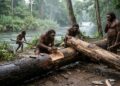 Estrutura de madeira de 476 mil anos encontrada na Zâmbia