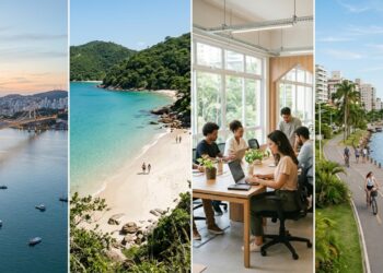 Capital com a melhor qualidade de vida do país une 42 praias, um selo da UNESCO e o maior ninho de startups do Brasil