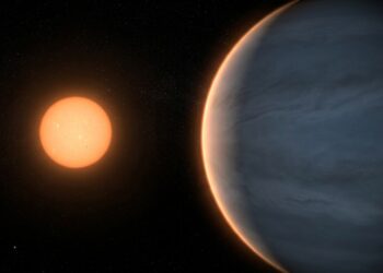 A aproximadamente 100 anos-luz da Terra, cientistas encontram um planeta quase 7 vezes mais massivo, com um ano que dura só 61 dias
