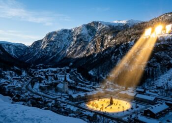 A cidade norueguesa que ficou décadas sem sol direto no inverno