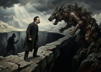 Nietzsche, filósofo alemão: “Quem luta com monstros deve cuidar para não se transformar em um deles”