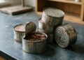 Latas antigas de salmão e mudanças nos oceanos