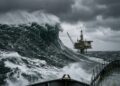 Uma onda de 25,6 metros surgiu no Mar do Norte, ficou duas vezes maior que as ondas ao redor e provou que as temidas “paredes de água” não eram lendas de marinheiros
