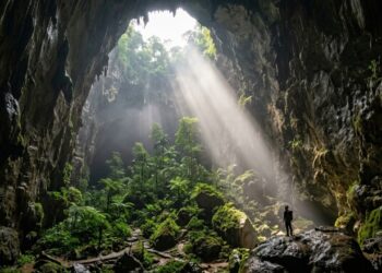A maior caverna do mundo tem floresta, rio subterrâneo e nuvens próprias