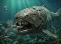 Dunkleosteus cortava alimento com placas autoafiáveis